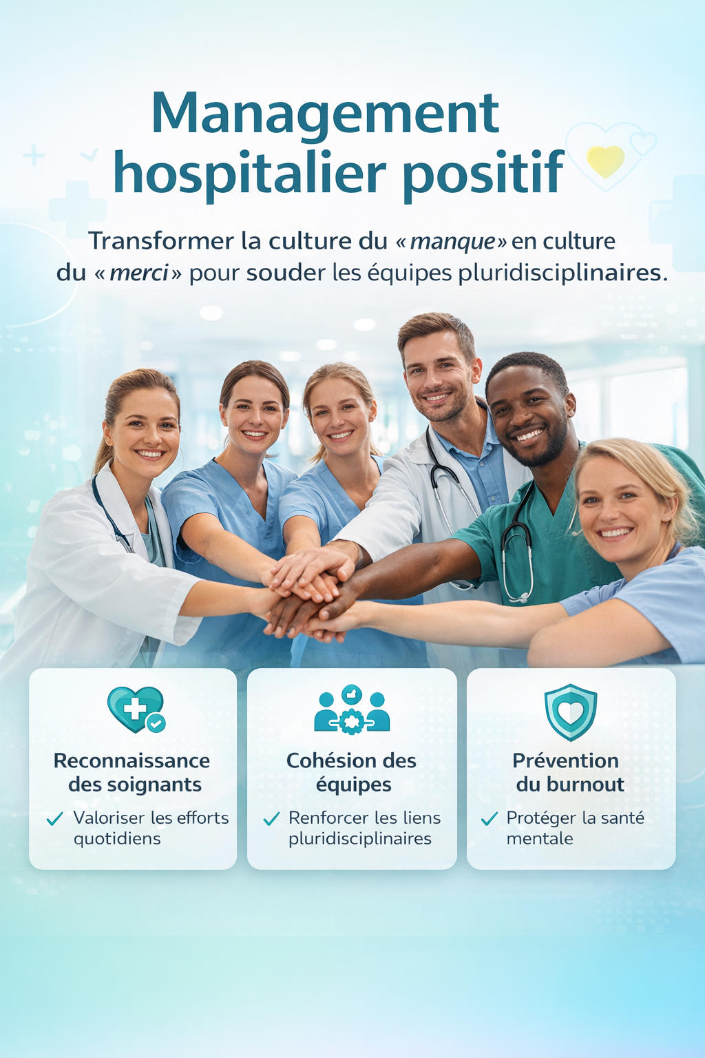Management hospitalier positif et reconnaissance des soignants dans une équipe pluridisciplinaire